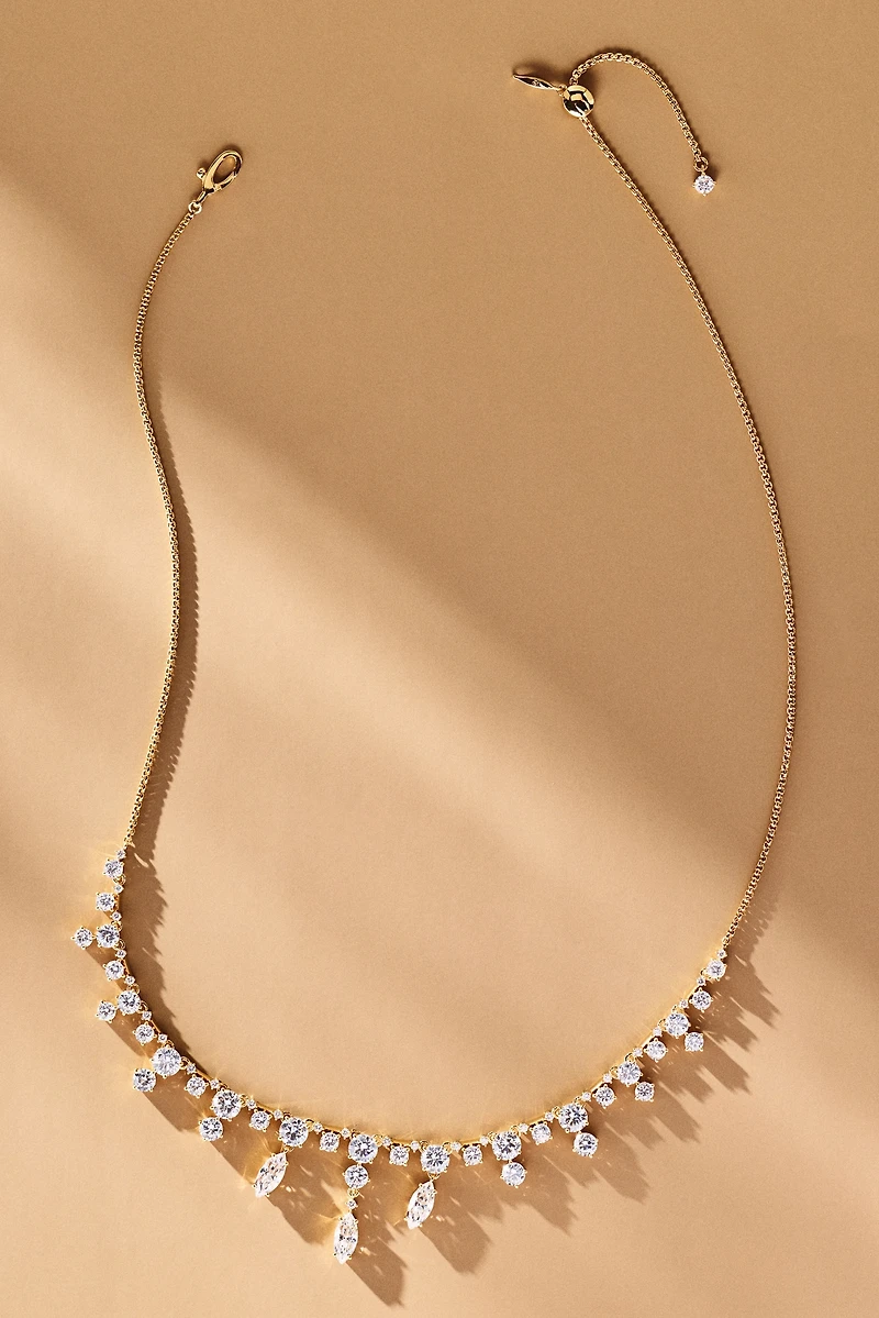 NADRI Everleigh Frontal Crystal Necklace