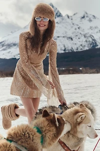 Bronx and Banco Tokyo Sequin Mini Dress