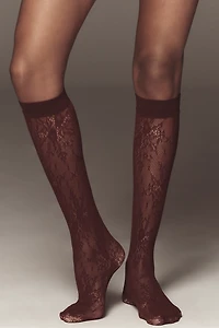 Swedish Stockings Rosa Lace Knee-High Socks