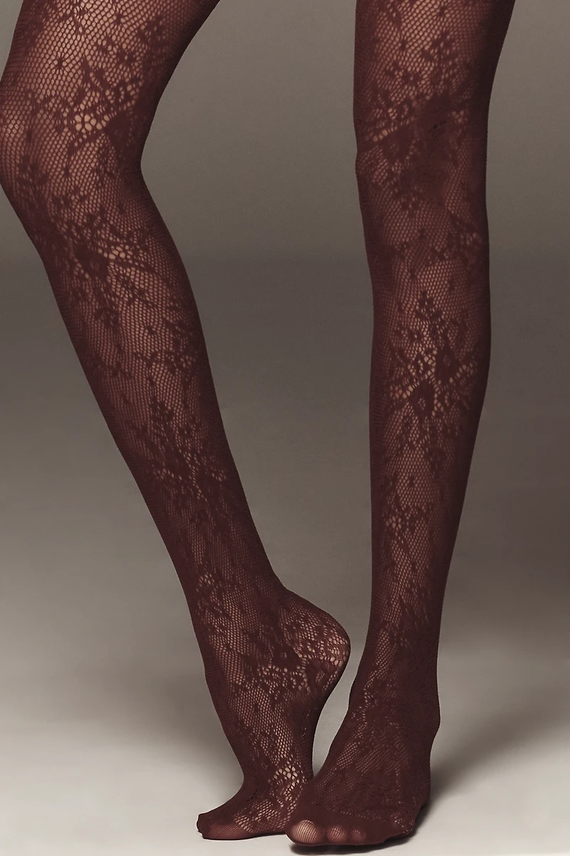 Swedish Stockings Rosa Lace Tights