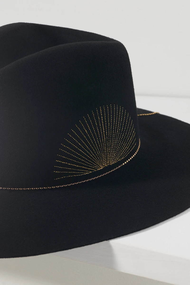 Van Palma Basile Sunray Wool Fedora