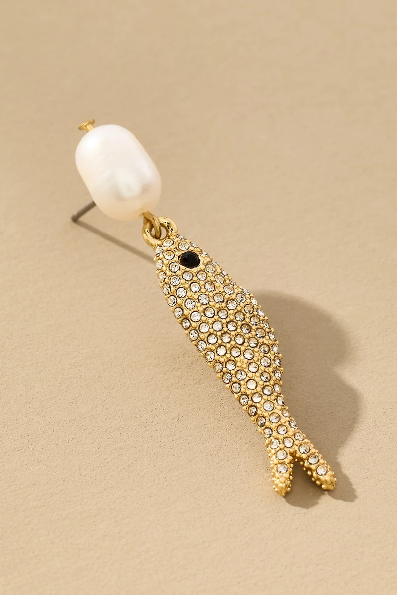 Clare V. Bonne Chance Earrings