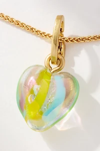 Clare V. Marble Heart Charm