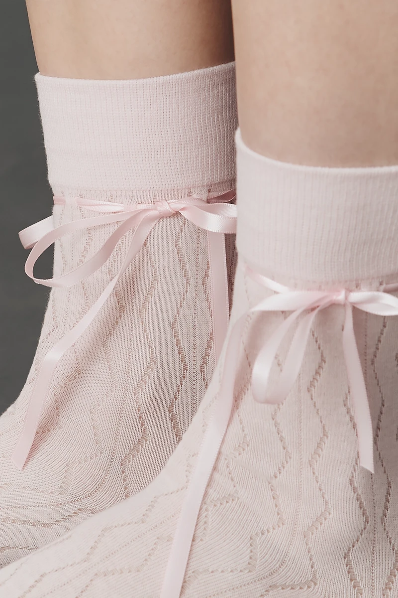 High Heel Jungle Bella Bow Socks