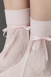High Heel Jungle Bella Bow Socks