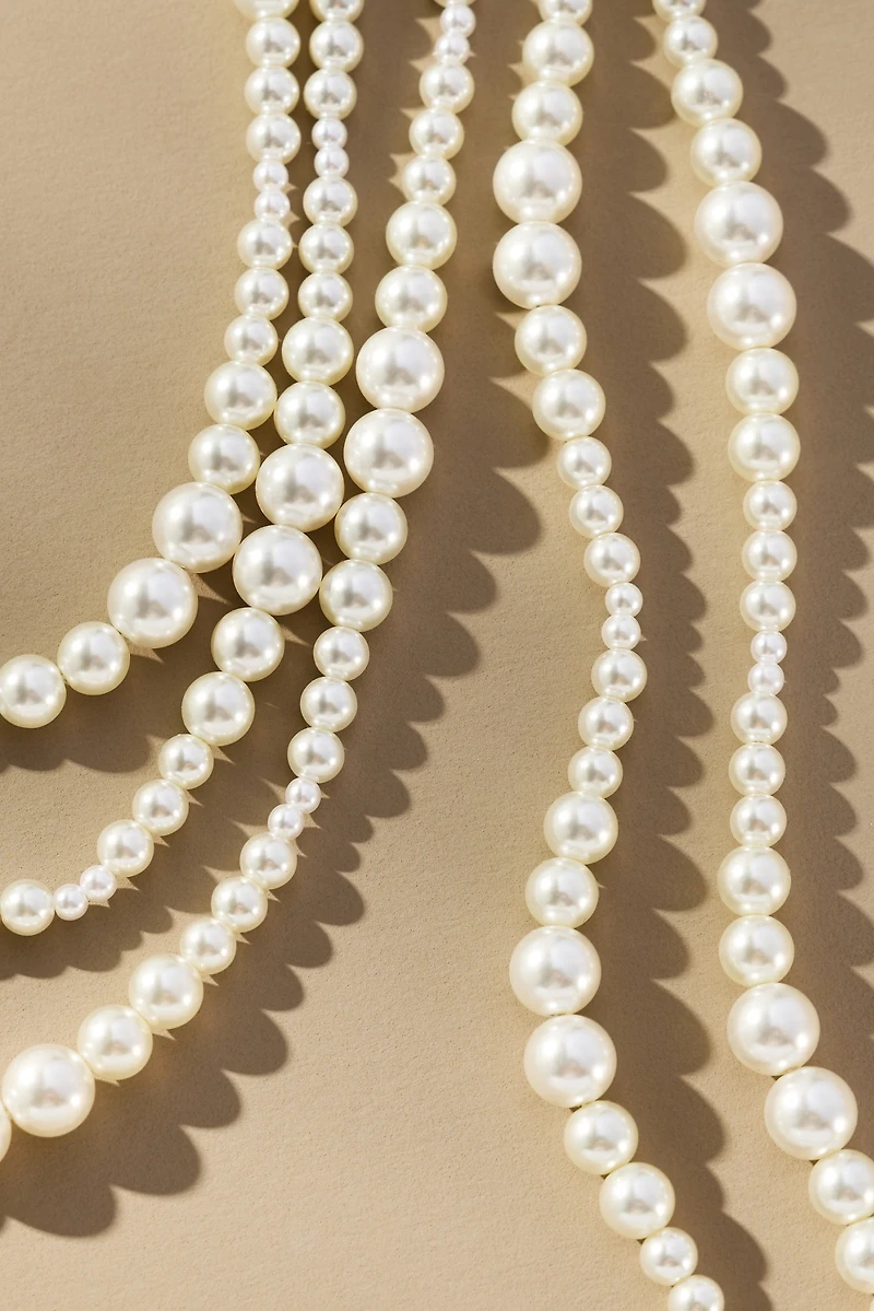 Layered Pearl Necklace