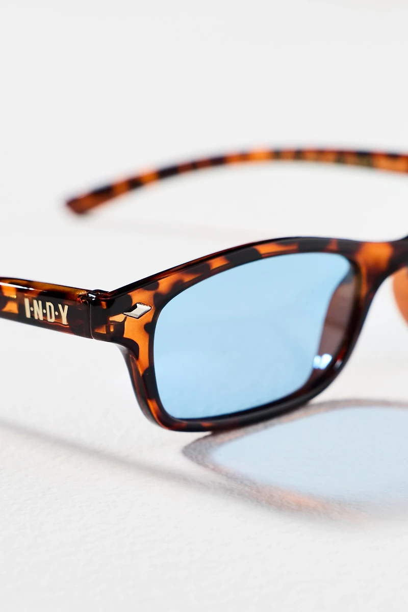 INDY Slim Rectangle Sunglasses
