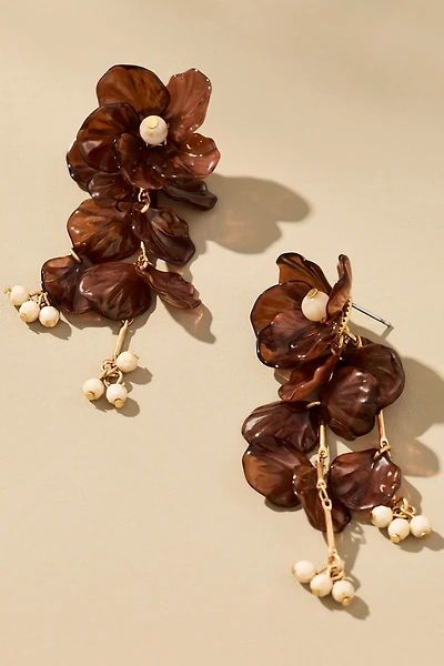Floral Drop Earrings