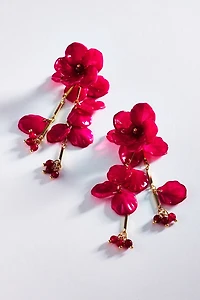 Floral Drop Earrings