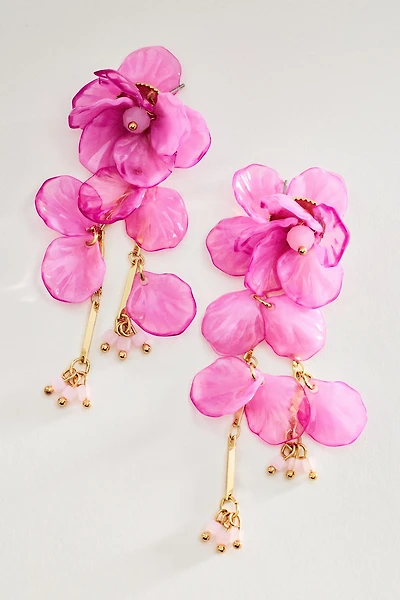 Floral Drop Earrings