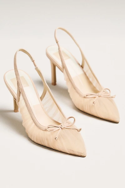 Dolce Vita Yela Mesh Slingback Heels