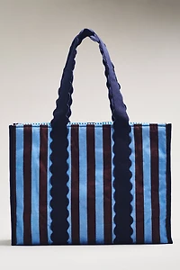 Maeve Patterned Canvas Tote