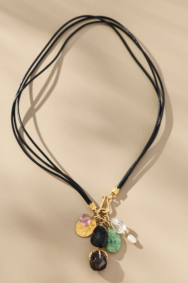 Chan Luu Narcissus Charm Necklace