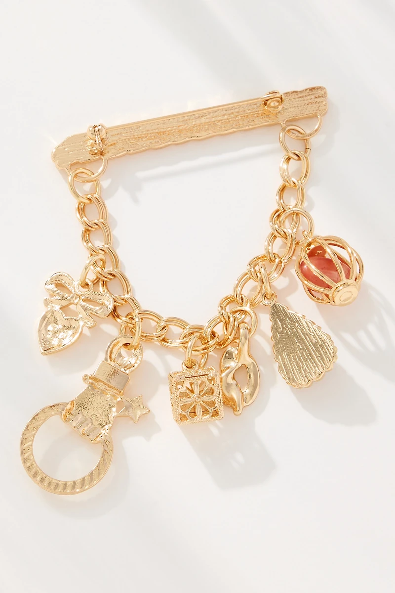 Charmed Chain Brooch