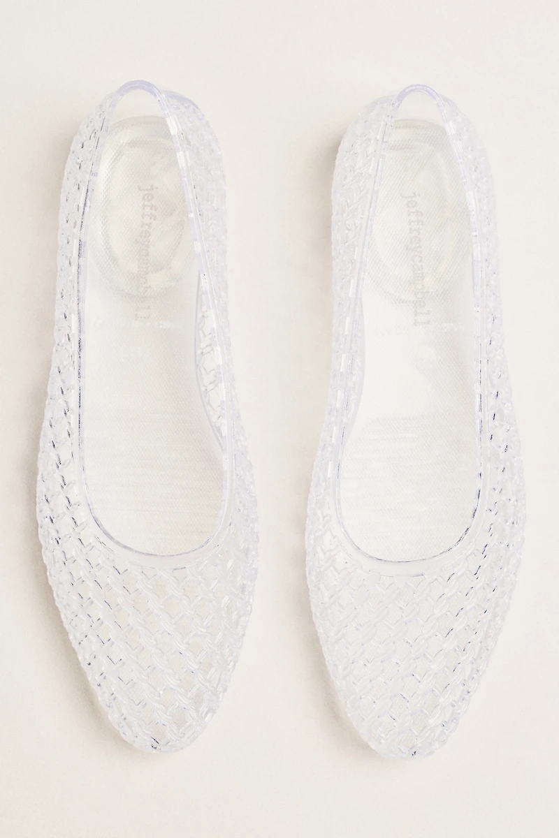 Jeffrey Campbell Bestie Jelly Ballet Flats