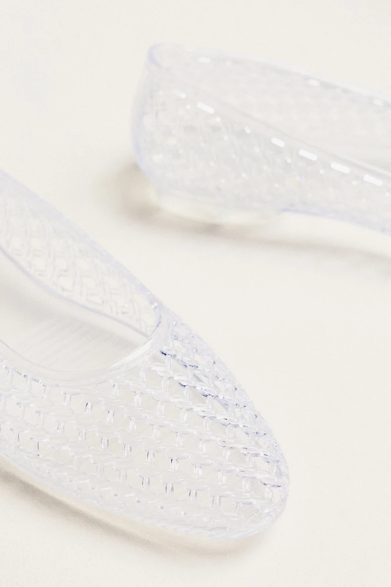 Jeffrey Campbell Bestie Jelly Ballet Flats