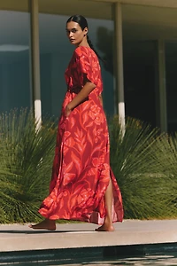 Omika Pia Printed Kaftan