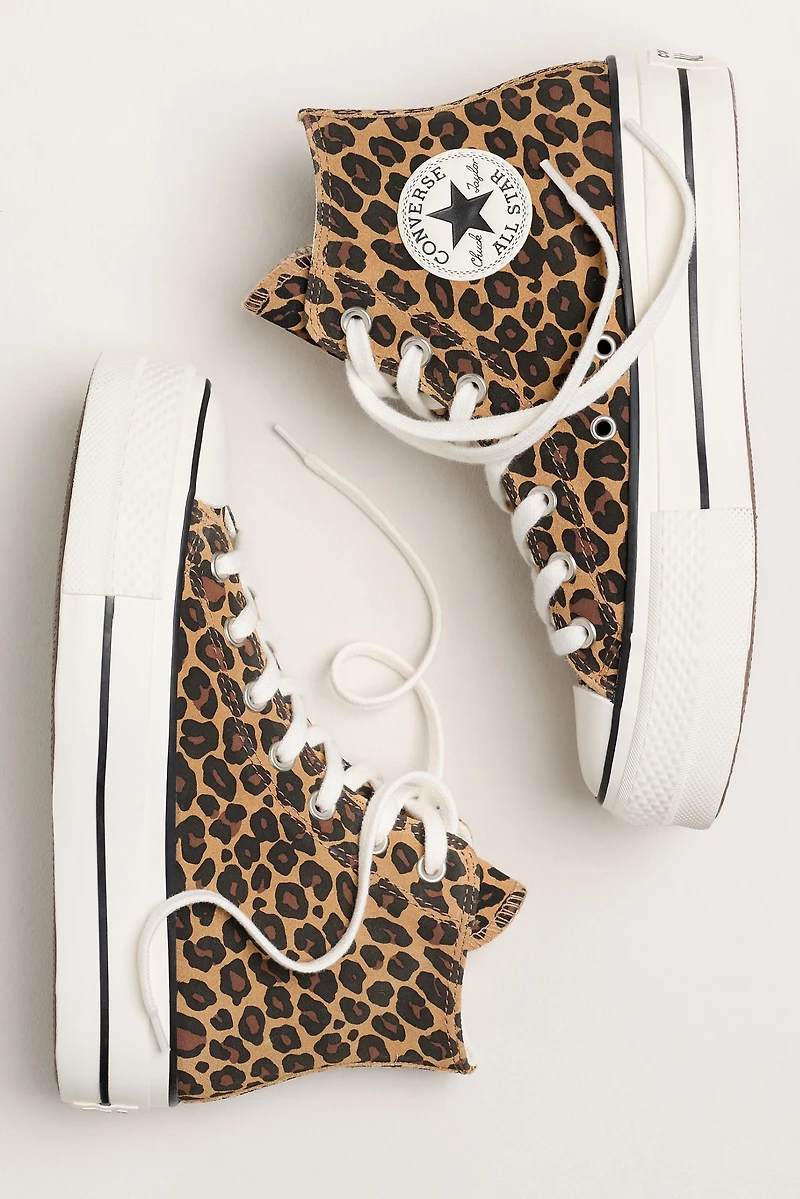 Converse Chuck Taylor All Star Lift Animal High-Top Sneakers