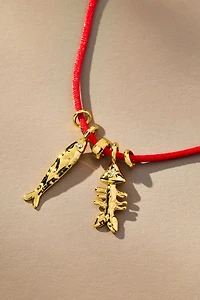 Éliou Sardine & Fishbone Necklace