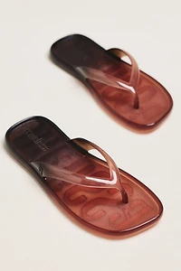 Melissa Beachware Gradient Flip Flops