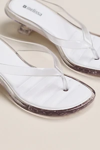 Melissa Jelly Thong Kitten Heels