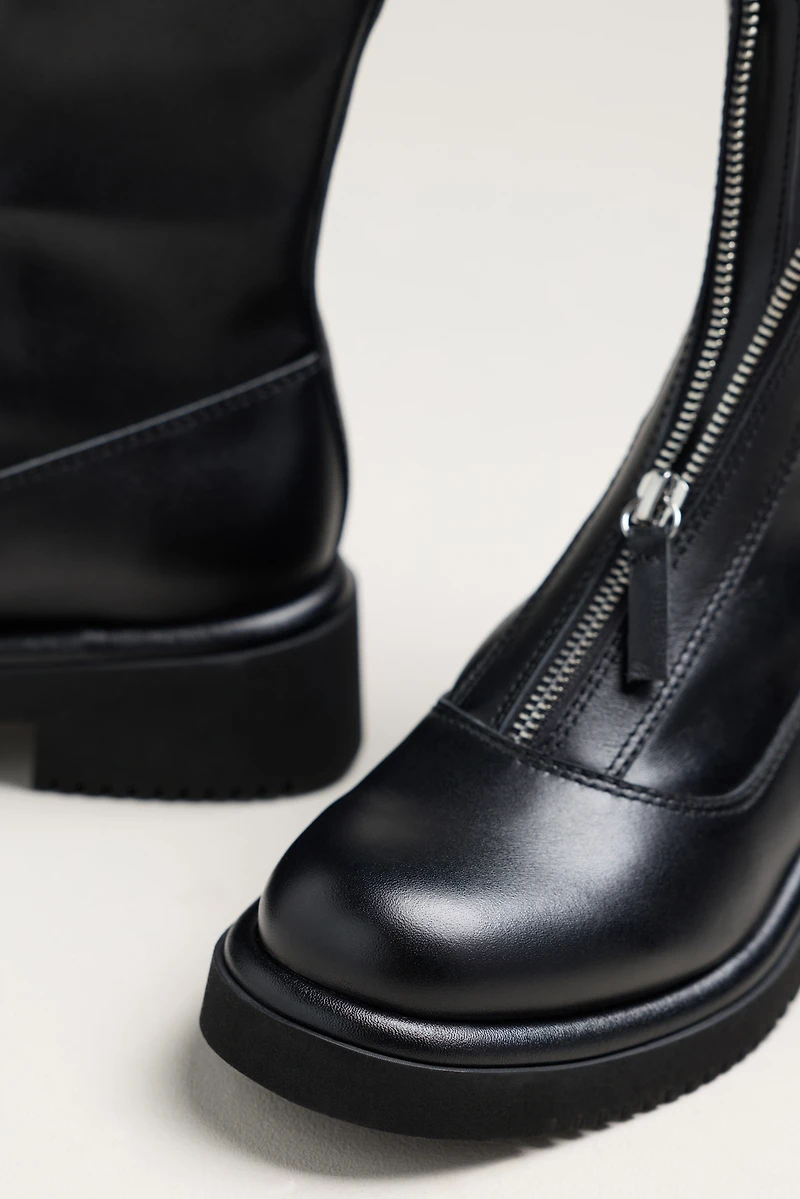 Dolce Vita Shante Zip-Front Boots