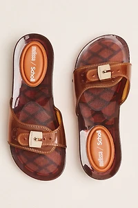 Melissa x Dr. Scholl's Pescura Jelly Slide Sandals