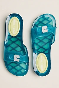 Melissa x Dr. Scholl's Pescura Jelly Slide Sandals