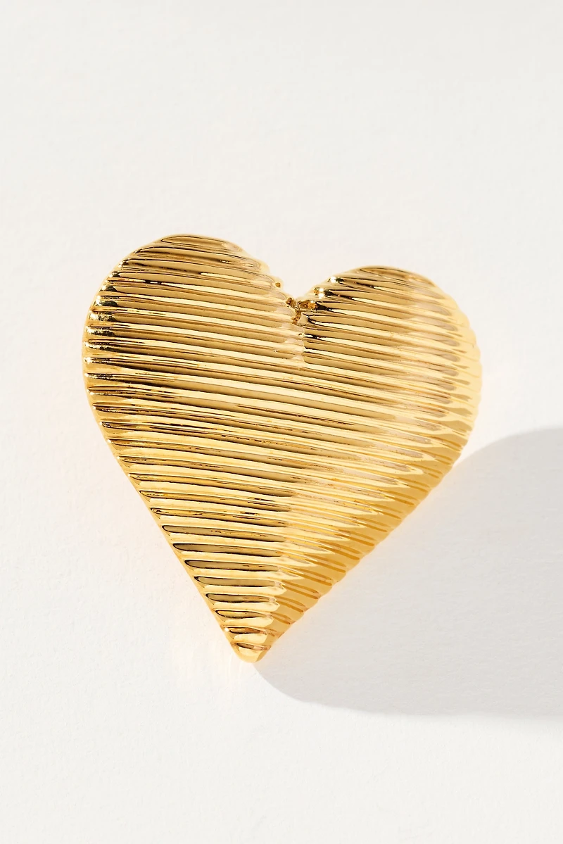 Heaven Mayhem Real Love Heart Post Earrings