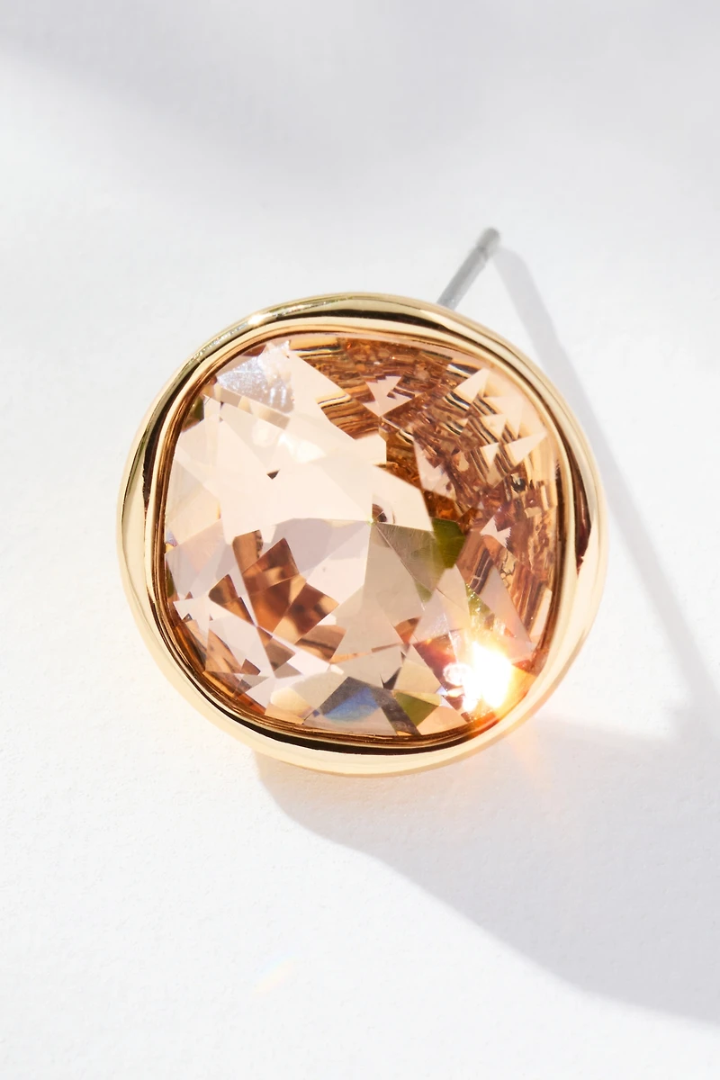 @merricksart x Anthropologie Round Crystal Post Earrings