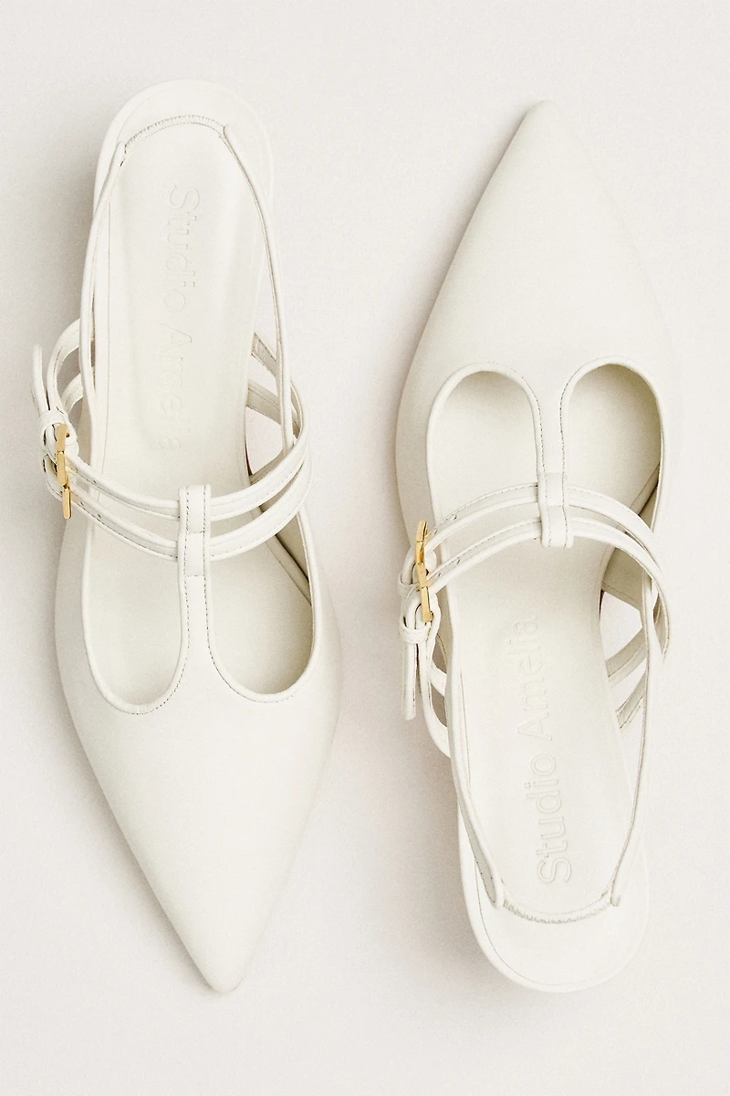 Studio Amelia Alto 50 Slingback Heels