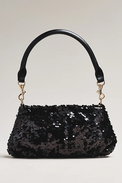 By Anthropologie Sequin Pouch Shoulder Bag