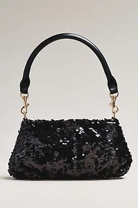By Anthropologie Sequin Pouch Shoulder Bag