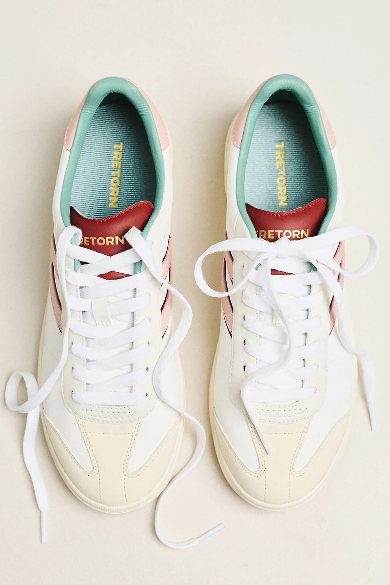 Tretorn Skylar Tri-Color Sneakers