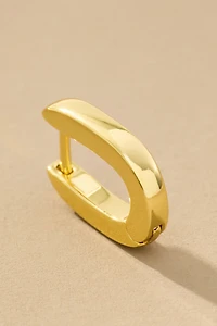 Uncommon James Oval Huggie Hoop Earrings