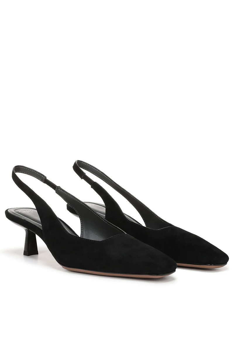 Sarto Raven 2 Slingback Kitten Heels