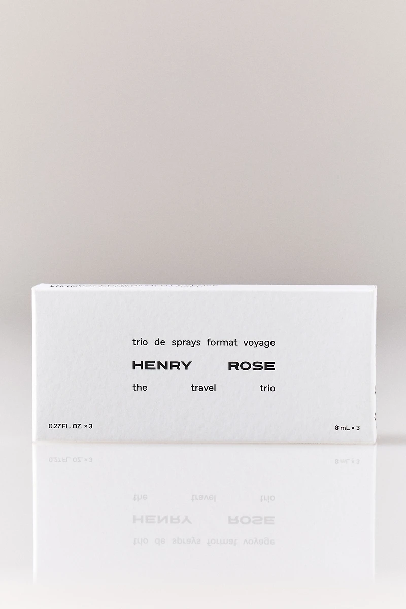 Henry Rose x Anthropologie Eau De Parfum Travel Trio