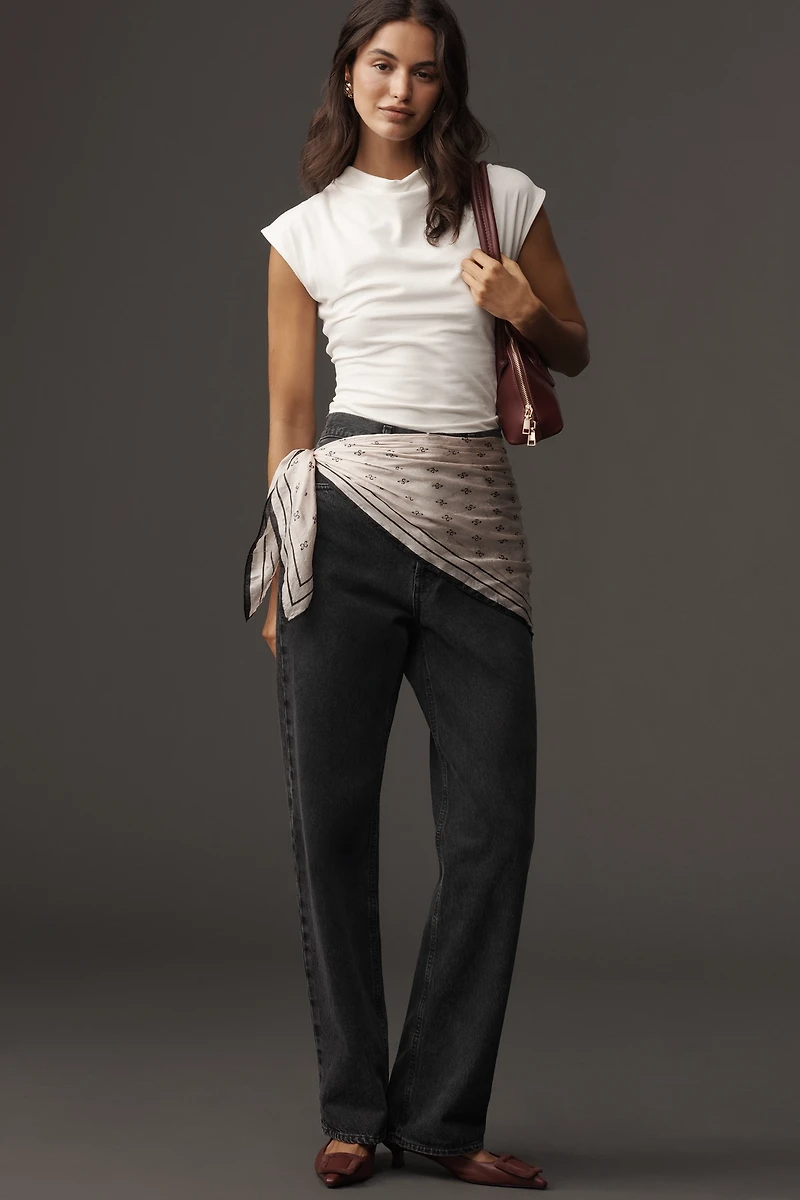 Maeve Large Printed Silk Scarf