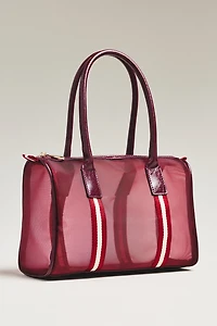 Daily Practice Mesh Stripe Tote Bag