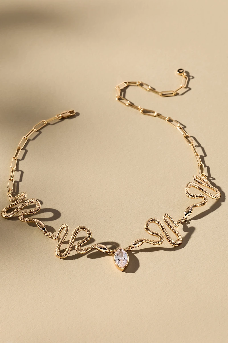 Ettika Serpentina Choker Necklace