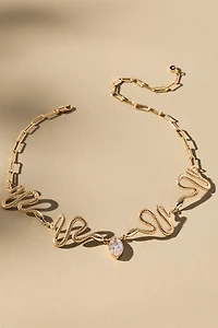Ettika Serpentina Choker Necklace
