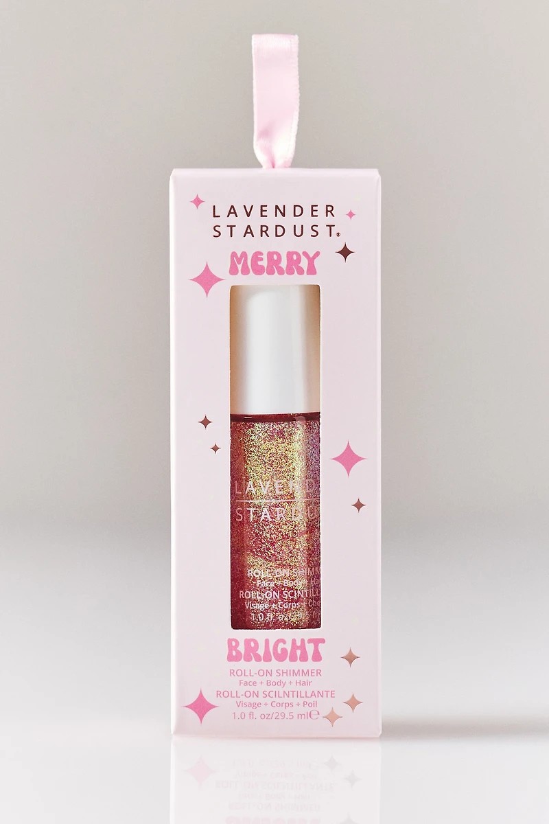 Lavender Stardust Merry Bright Roll-On Shimmer