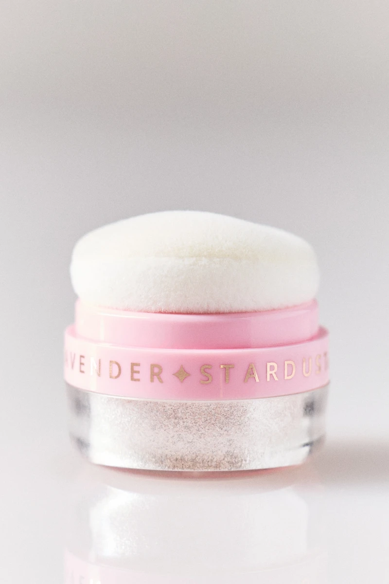 Lavender Stardust Disco Puff Shimmer Powder