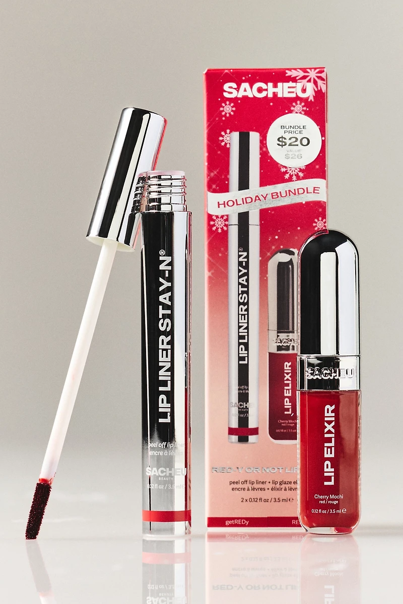 SACHEU Beauty Stay-N Red-Y or Not Duo