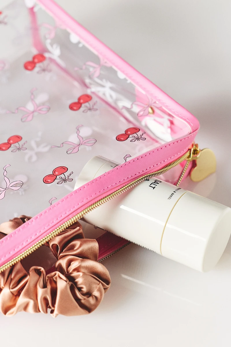 Frasier Sterling Square Makeup Bag