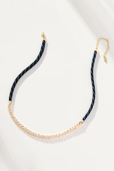 Corded Crystal Necklace