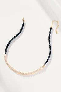 Corded Crystal Necklace