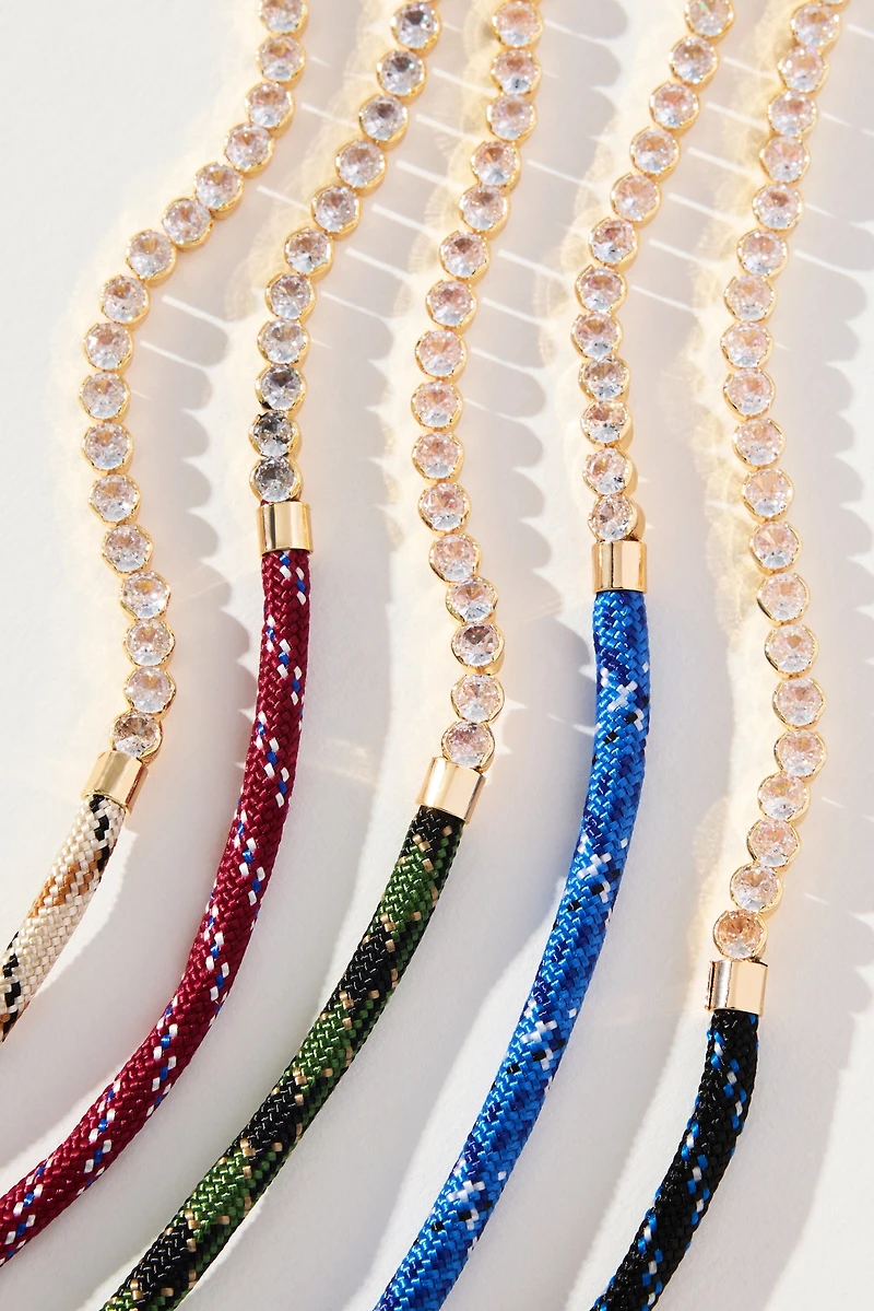 Corded Crystal Necklace