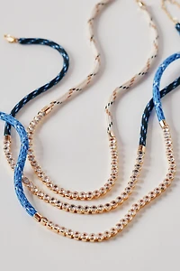 Corded Crystal Necklace