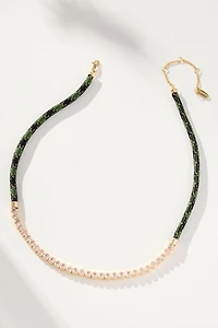 Corded Crystal Necklace